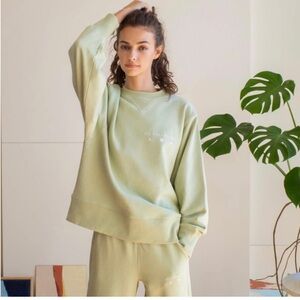 AYR all year round soft green sweatshirt